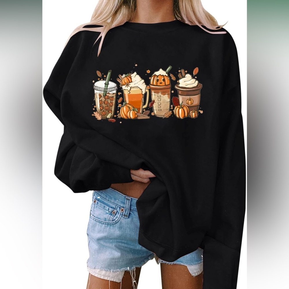 Pumpkin Spice Latte coffee Sweatshirt